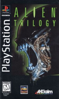 Alien Trilogy Playstation US box art